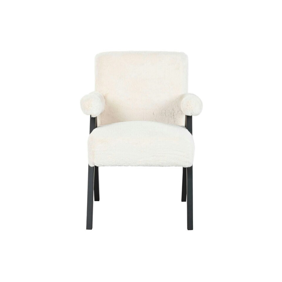 image 1 of Armchair Home ESPRIT White Wood 54 x 64 x 86 cm N/A