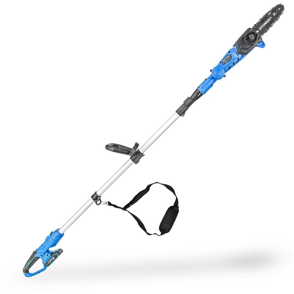 image 1 of Hyundai 20V Cordless Pole Saw, 2Ah Battery and Charger, Lightweight and Telescopic reach | HY20CPS
