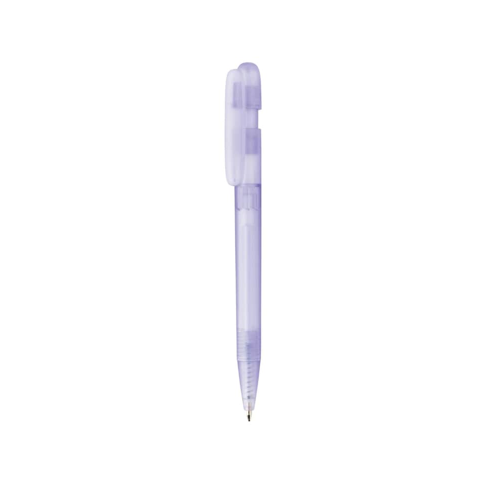 image 1 of XD Collection Devin Transparent Recycled ABS Plastic Pen - Purple - One Size