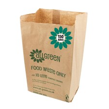 10L Paper Compostable Food Waste Caddy Liners (Medium) - 150 Bags
