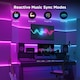 image 6 of Govee RGBIC Wi-Fi + Bluetooth LED Strip Lights With Protective Coating (5M)Support Matter