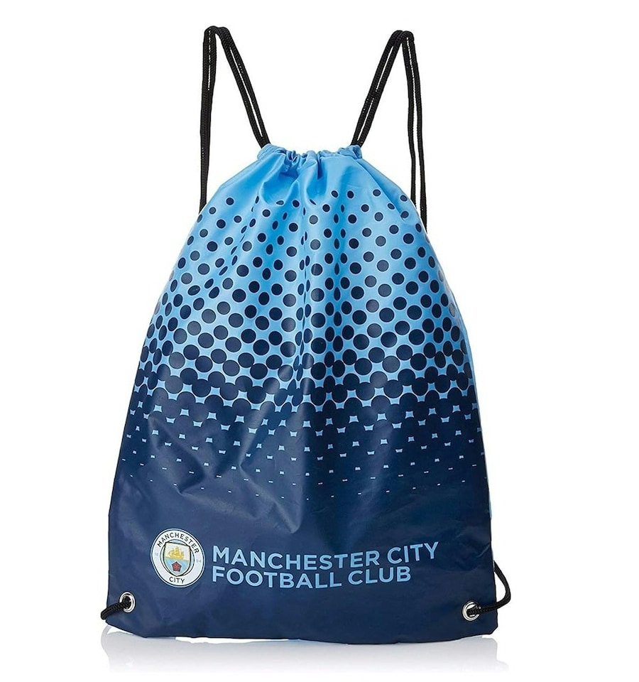 image 1 of Manchester City Fade Gym Bag Blue