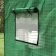image 8 of Outsunny PE Greenhouse Cover Replacement with Door and Mesh Windows, Green
