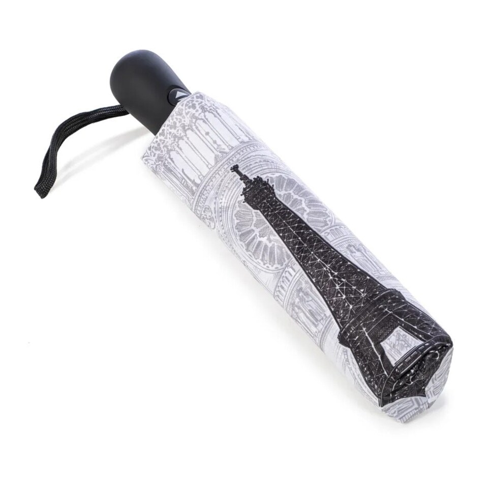 image 1 of StormKing Folding Umbrella Automatic Opening Paris Multi
