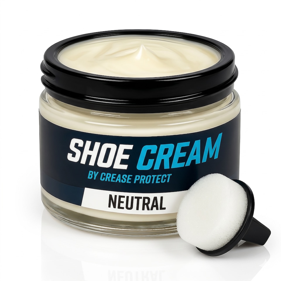 image 1 of Premium Shoe Cream - Moisturise, Nourish & Polish Leather Shoes - 50ml - Neutral