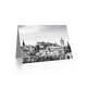 image 2 of Edinburgh Castle B&W City View Scottish Scotland Card