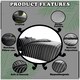 image 2 of VELVETIO Oscar Stripe Duvet Cover Set Reversible Polycotton Easy Care Beddings Grey | Single