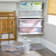 image 7 of Wham Crystal 5 x 32L Stackable Plastic Storage Boxes with Lids Black