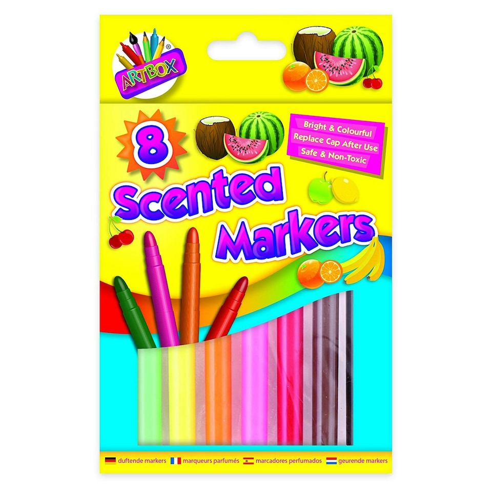image 1 of Pack of 8 Scented Markers