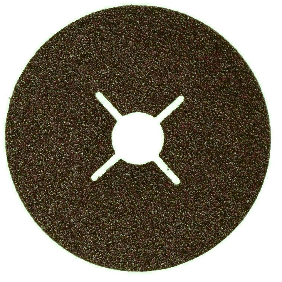 image 1 of 10pc 115mm (4.5") Fibre Discs 36 Grit Abrasive Sanding Disc Wood Metal Masonry