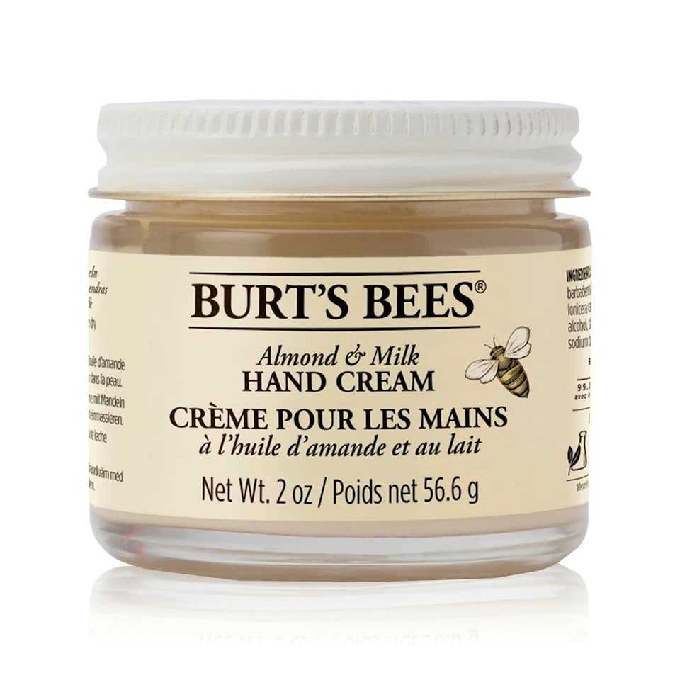 image 1 of Burts Bees Hand Cream Almond Milk