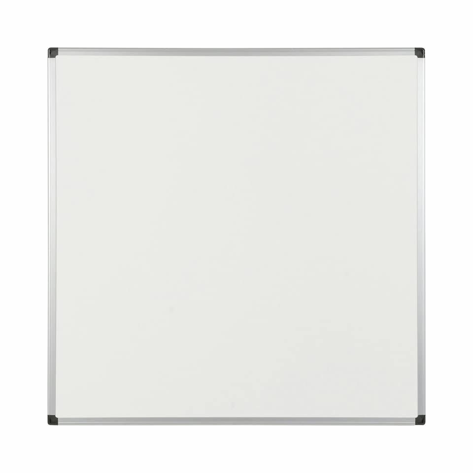 Bi-Office Maya Double Sided Magnetic Whiteboard Laquered Steel Aluminium Frame 900x900mm - MA4114750