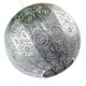 image 4 of Spherical Vintage Moroccan Pendant Lamp Shade in Shiny Silver Metal | Silver | Silver | 1