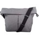 image 1 of Lorenz Large Modern Look Work School Cross Body / Shoulder / Messenger Bag Inner Tablet Sleeve | Grey | Grey