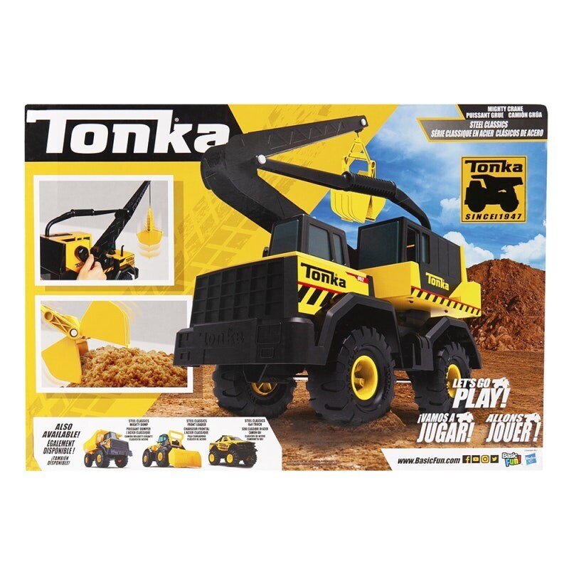Tonka TX06084 Steel Classics Toughest Mighty Crane - Tesco Groceries