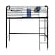 image 2 of Midsleeper Bunk Bed Black, Single