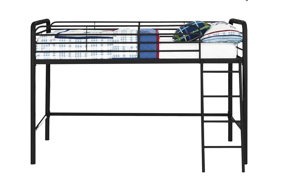 image 1 of Midsleeper Bunk Bed Black, Single