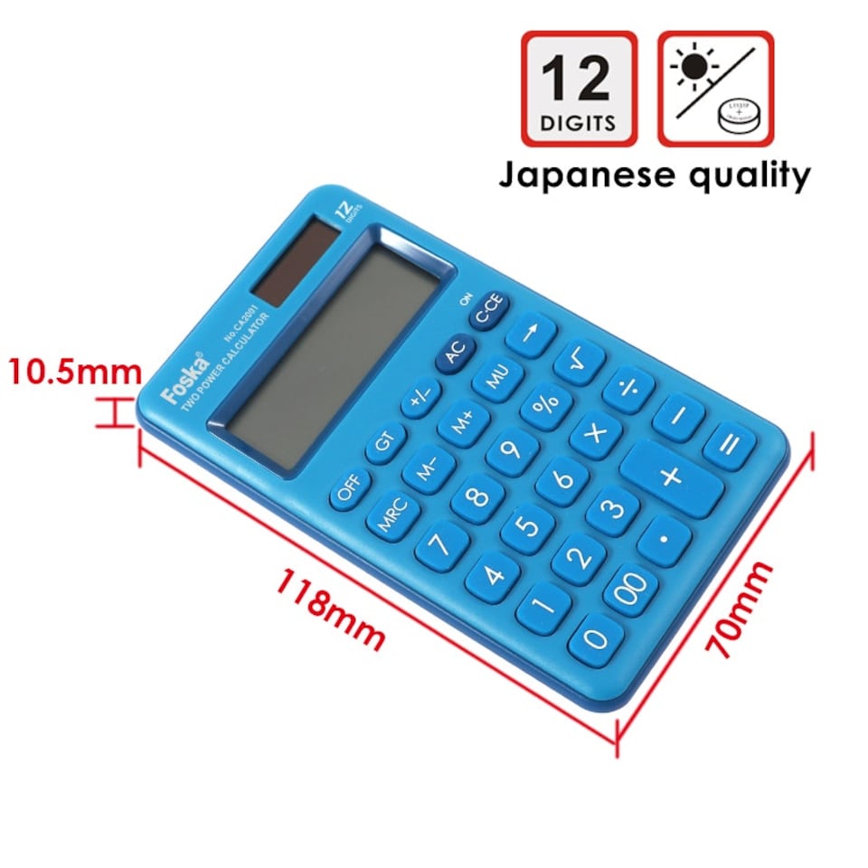 image 1 of Two Power 12 Digit Calculator