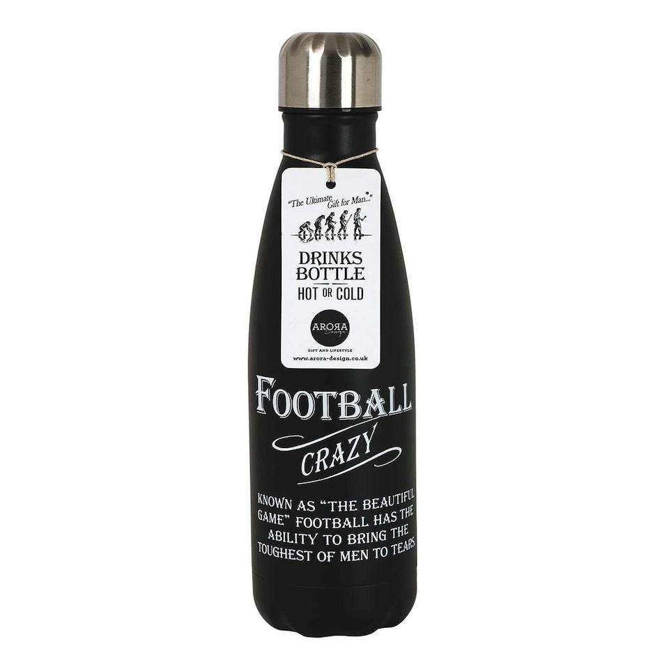 Water Bottle - Football | Multi | One Size
