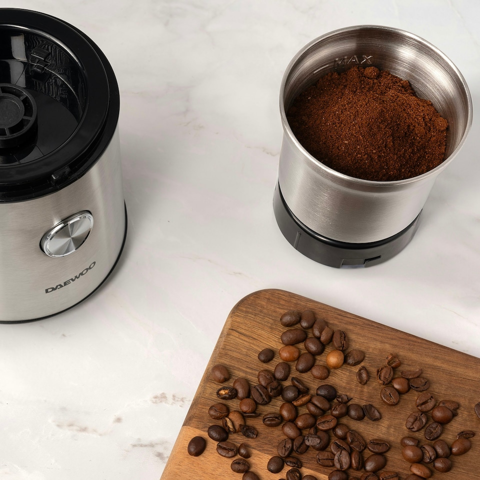 image 1 of Daewoo 200W Wet & Dry Coffee & Spice Mutli Grinder with Stainless Steel Blades