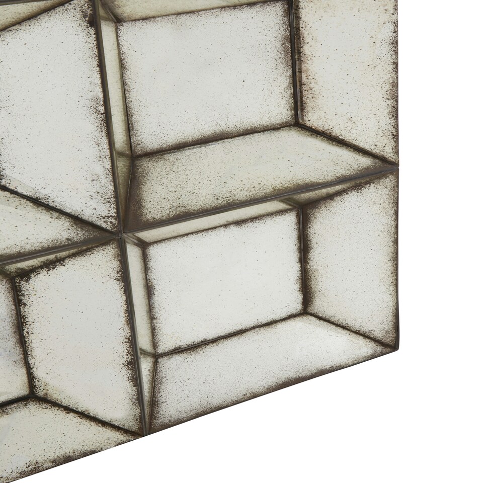image 1 of Interiors by Premier Medium Multi Box Design Wall Mirror Multi