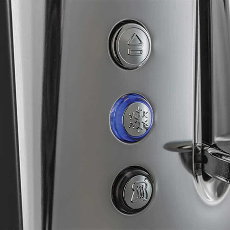 image 1 of Russell Hobbs Luna 2 Slice Toaster - Grey