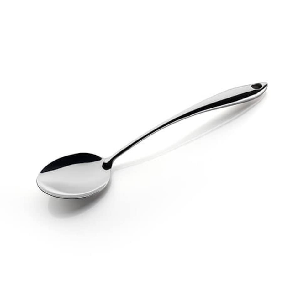 image 1 of Sabatier Professional Mirror Polished Stainless Steel Serving Spoon
