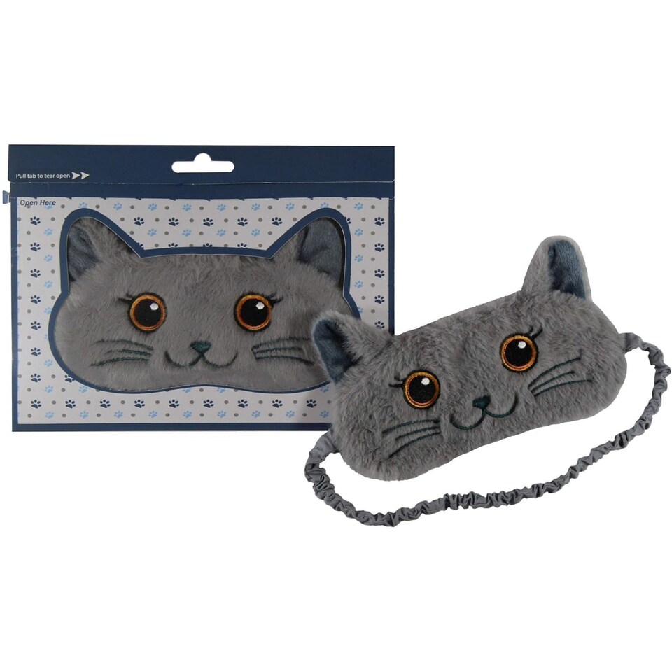 Animal Sleep Eye Mask | Cute Blackout Sleeping Mask for Travel, Home & Relaxation