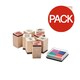 image 1 of MidOcean Stampie Wooden Christmas Ink Stamp Set (Pack of 8) - Beige/Multicoloured - One Size