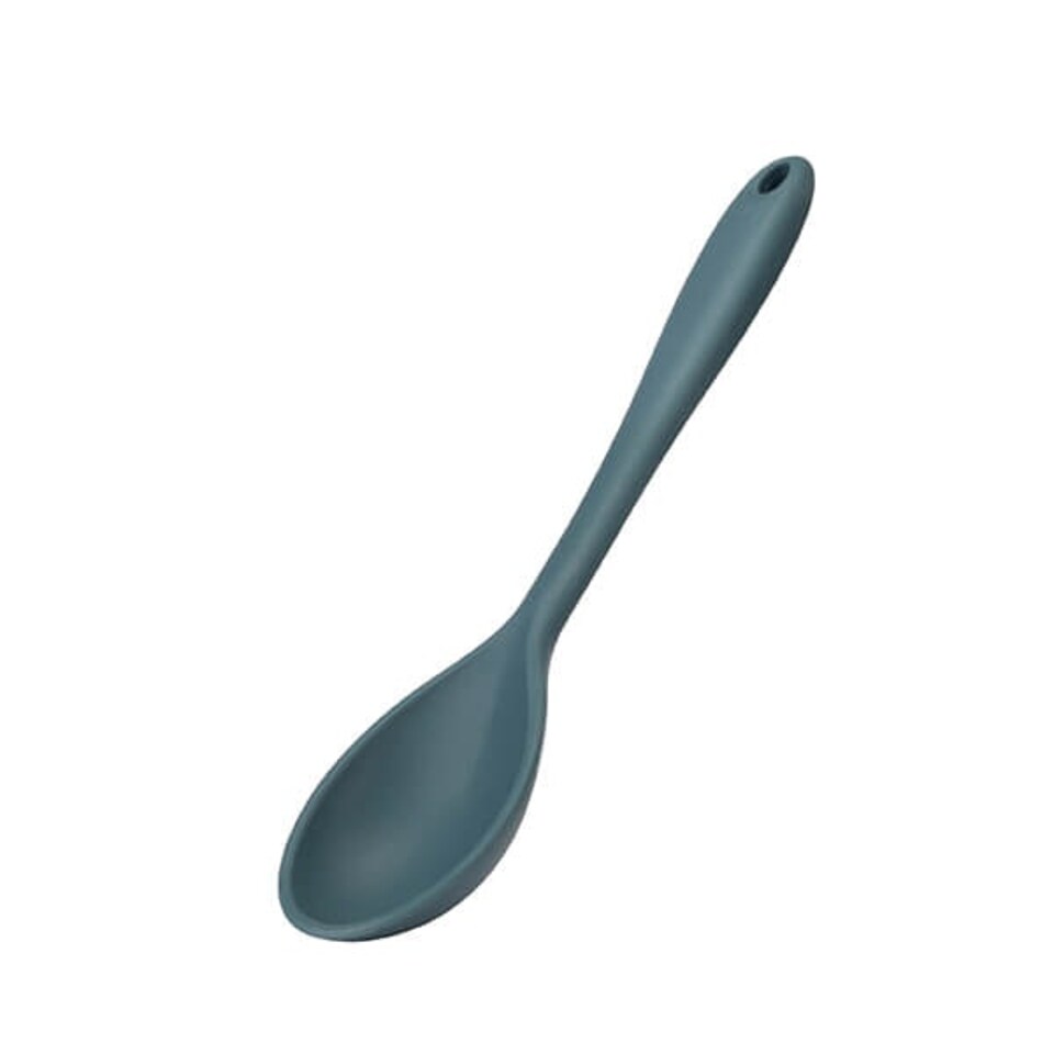 image 1 of Fusion Twist Silicone Solid Spoon Blue
