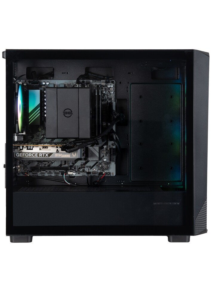 image 1 of PCSpecialist PRISM Gaming PC - Ryzen 7 8700F Nvidia RTX 5060Ti 16GB RAM 1TB M.2 SSD Windows 11 Home