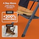 image 7 of VonHaus 2 Step Steel Folding Step Ladder with Anti Slip Feet