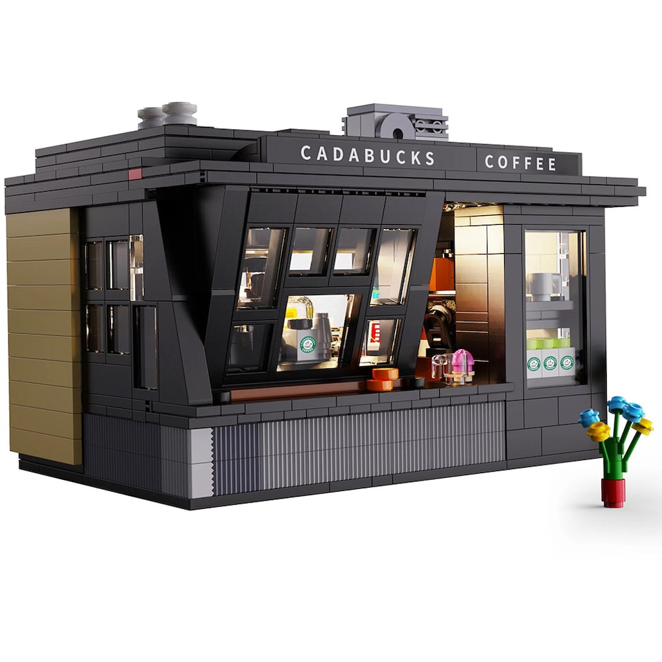 image 1 of CaDa Coffee Shop 768 Piece Construction Set