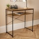 image 2 of OHS Wooden Home Office Shelving Modern Side Table Workstation Desk - Natural