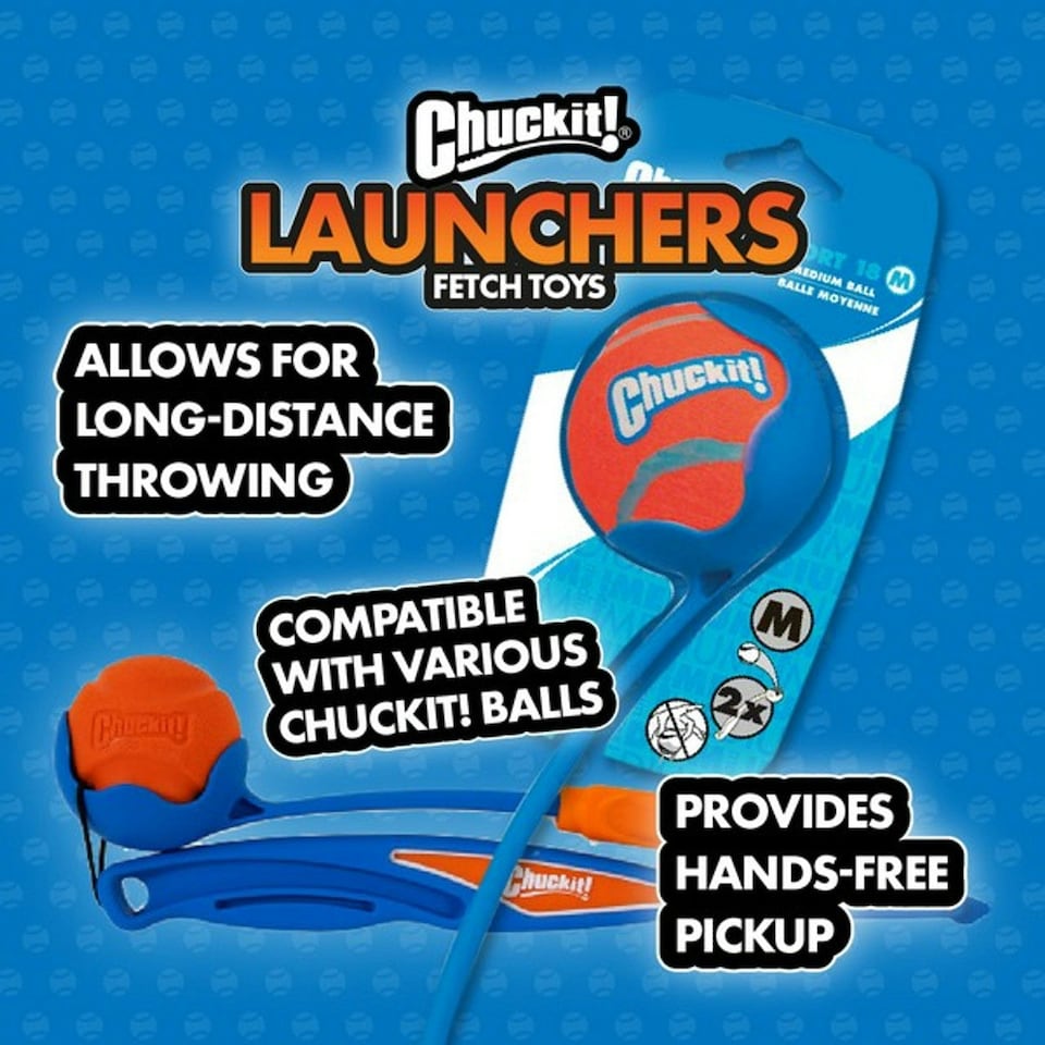 image 1 of Chuckit! Fetch & Fold Dog Ball Launcher