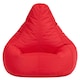 image 3 of Icon Kids Dalton High Back Indoor Outdoor Bean Bag, Red