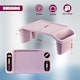 image 8 of GEEZY Pink Plastic Portable Bed Tray With Storage