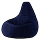 image 3 of Dalton Medium Beanbag Corduroy Navy Blue | Blue | Navy Blue | 1
