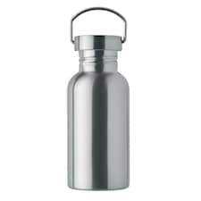 MidOcean Florence Sing Single Wall 500ml Water Bottle - Matt Silver - One Size | Multi | One Size