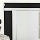 image 6 of Aston Black All Glass Dress Mirror 120 x 80 CM Black