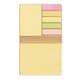 image 2 of MidOcean Recyclo Recycled Memo Pad - Beige - One Size