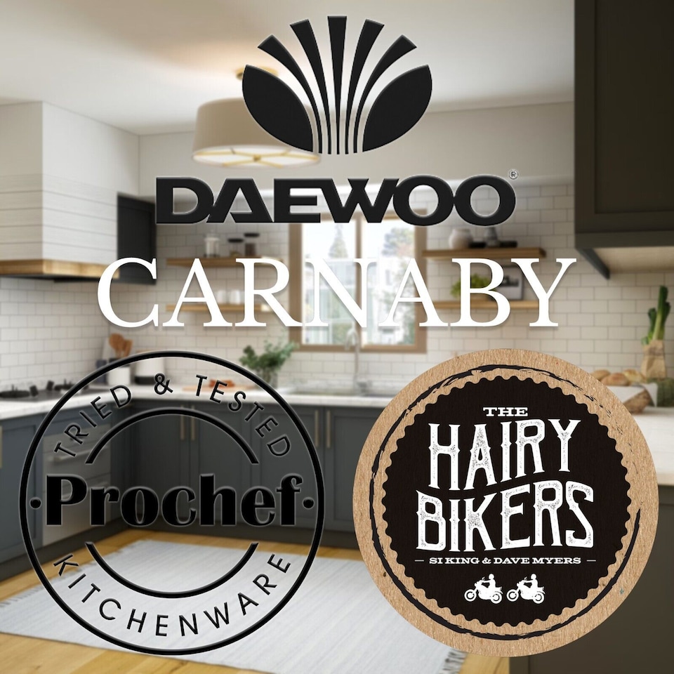 image 1 of Daewoo Electric Heated Airer 120W, Compact Foldable Clothes Dryer