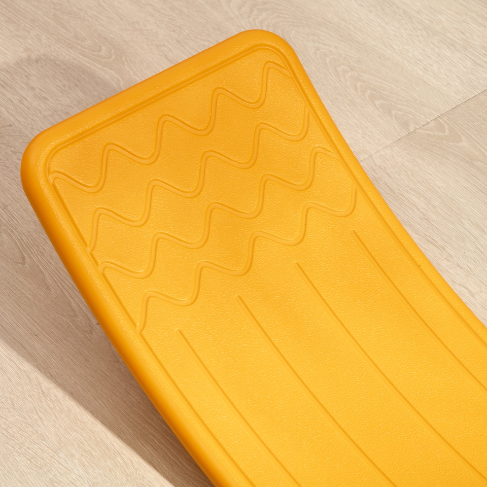 image 1 of ZONEKIZ Kids Wobble board, Montessori-Inspired Toy for 3-6 Years, Orange