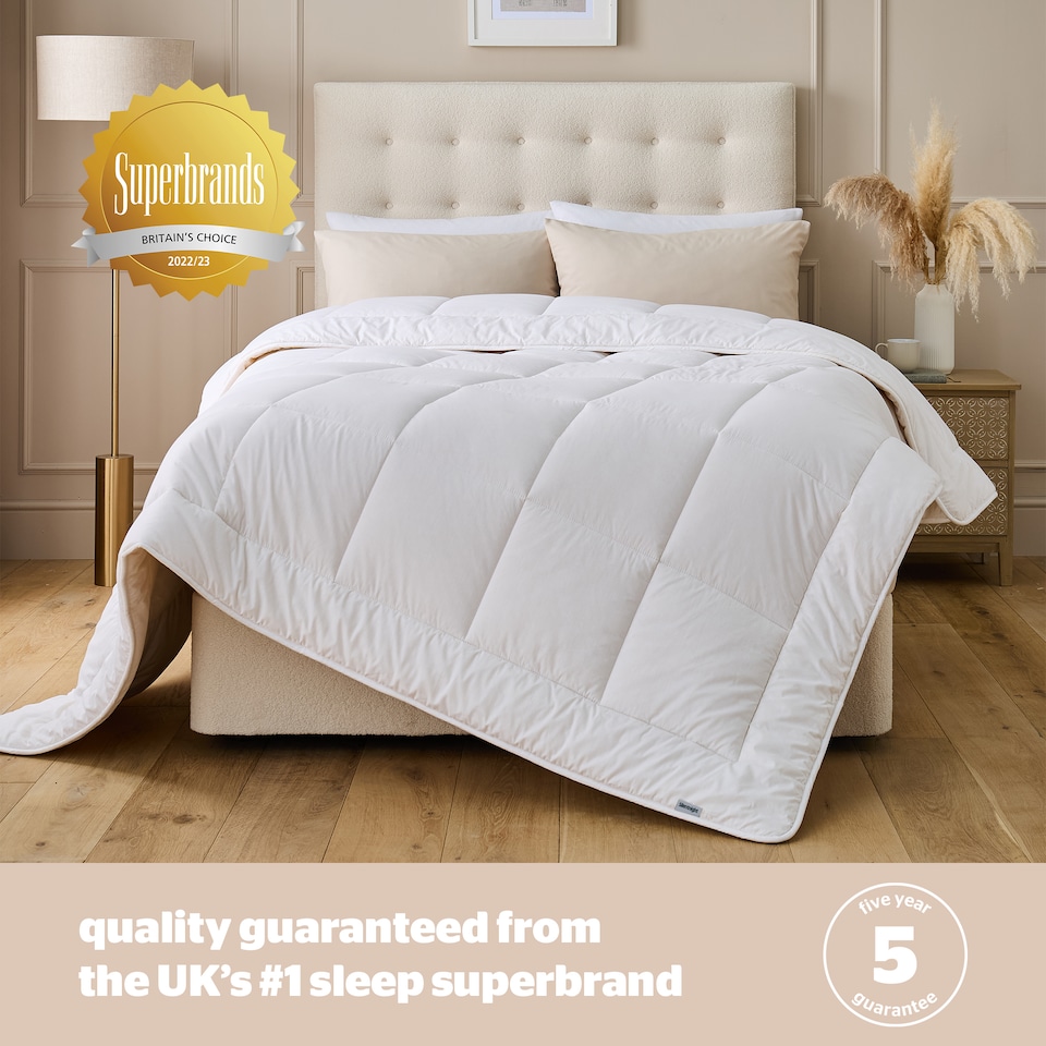 image 1 of Silentnight Natural Wool Collection Heavyweight Duvet | White | Double