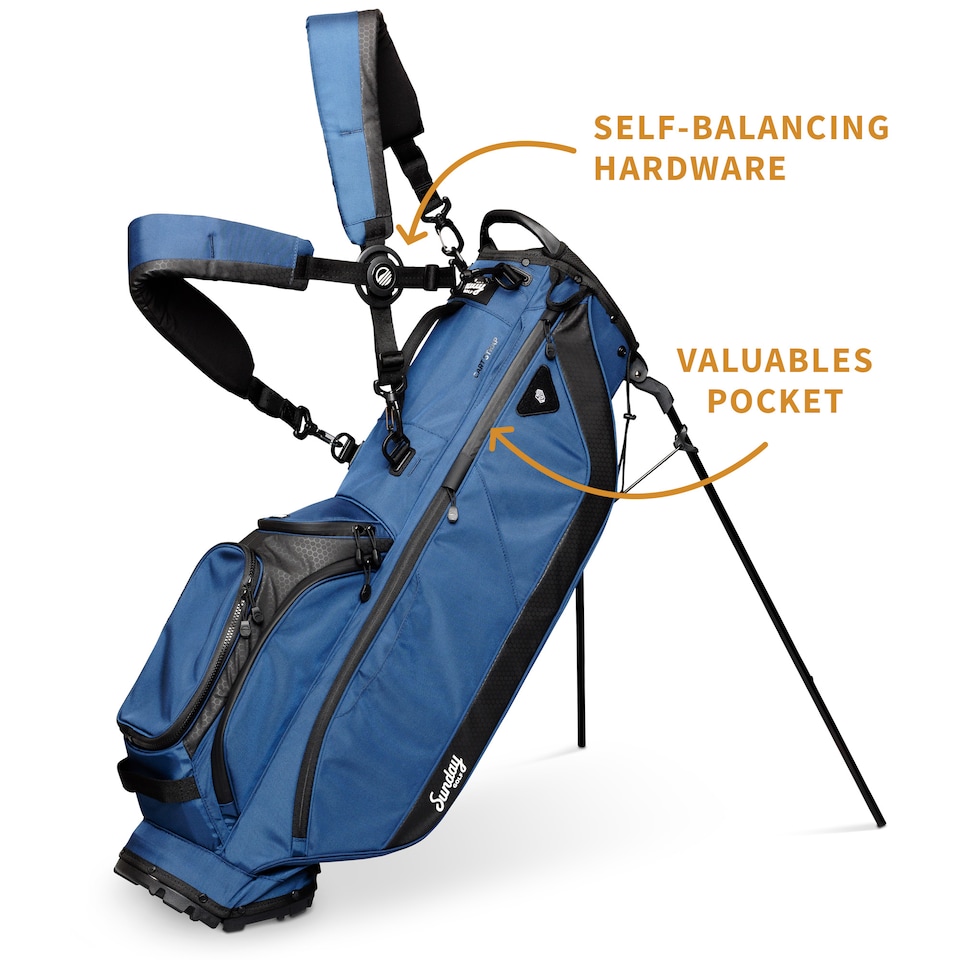 image 1 of Ryder Golf Bag - Navy Blue
