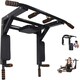 image 2 of Gr8 Home Pull Up Bar Dip 2in1 Wall Mounted Home Gym Chin Up Cross Fit Multi Grip Workout