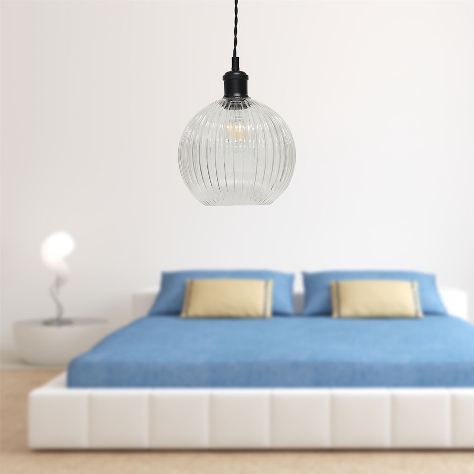 image 1 of Flex -Black Retro Ceiling Pendant Flex Kit for Easy Fit Shades