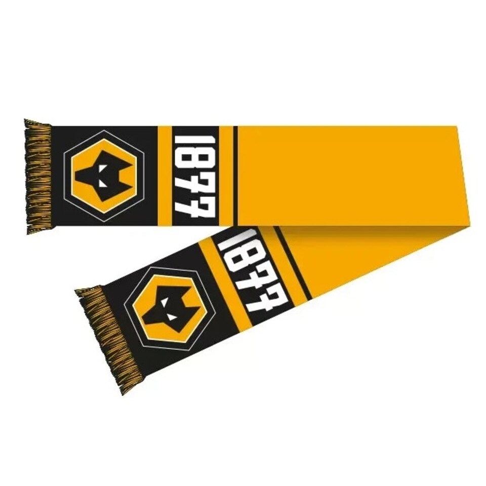 image 1 of Wolverhampton Wanderers FC Nero Scarf