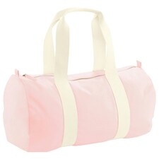 Westford Mill EarthAware Organic Duffle Bag - Pastel Pink - One Size