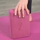 image 2 of Myga Pair of Foam Yoga Blocks - Plum
